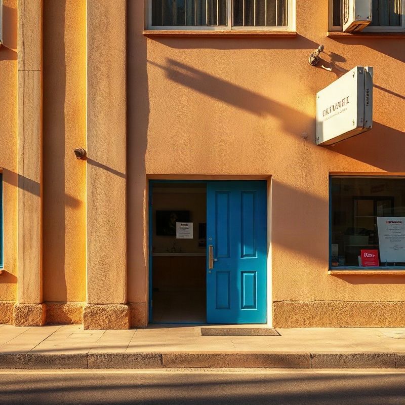Exterior of the Betaqpulse office on Kenyatta Avenue in Nakuru